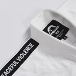 BJJ Gi Manto Society bianco-Combat Arena