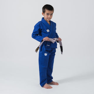 BJJ Gi enfant Kingz Kore V2 IBJJF Bleu