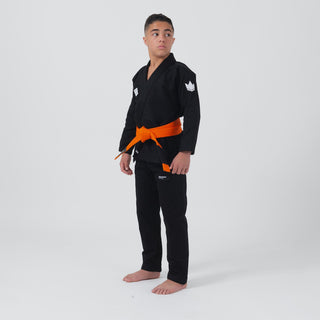 BJJ Gi enfant Kingz Kore V2 IBJJF Noir