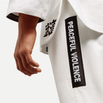 BJJ Gi Manto Society blanc