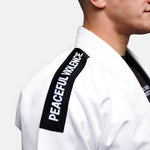 BJJ Gi Manto Society blanc
