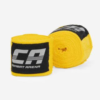 Bendaggi Fasce mani Combat Arena Giallo-Combat Arena