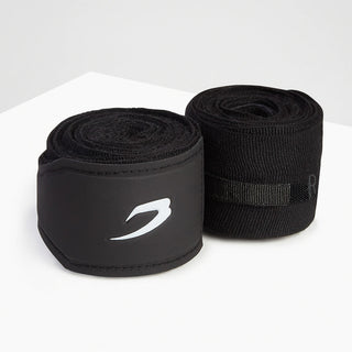 Bendaggi fasce mani Boxraw 4,5 metri Nero-Combat Arena