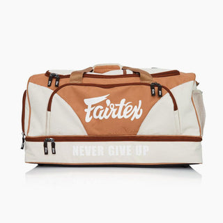 Borsone da palestra Fairtex BAG2 Khaki-arancione-Combat Arena