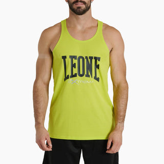 Tank top Leone Logo ABX118 Limoengroen