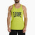 Tank top Leone Logo ABX118 Limoengroen