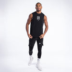 Tank top Boxraw HRDR FSTR SMTR Zwart