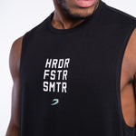 Tank top Boxraw HRDR FSTR SMTR Zwart