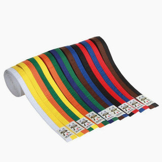 Band Tweekleurig Itaki Art. 21 voor Karate, Judo, TaekWondo