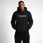 Felpa Boxraw A.B.C. con cappuccio Nero-Combat Arena