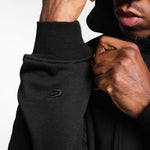 Felpa Boxraw A.B.C. con cappuccio Nero-Combat Arena