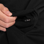 Felpa Boxraw We Don't Play Boxing oversize con cappuccio Nero-Combat Arena