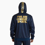 Felpa Leone DNA con cappuccio ABX721 Blu-Combat Arena