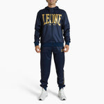 Felpa Leone DNA con cappuccio ABX721 Blu-Combat Arena