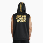 Felpa smanicata con cappuccio Leone DNA ABX720 Nero-Combat Arena