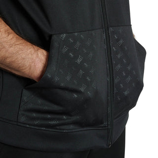 Felpa smanicata con cappuccio Leone DNA ABX720 Nero-Combat Arena