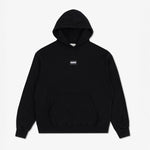Sweat Manto Label 25 Oversize avec capuche Noir