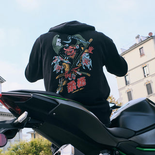 Sweat Manto Tengu à capuche
