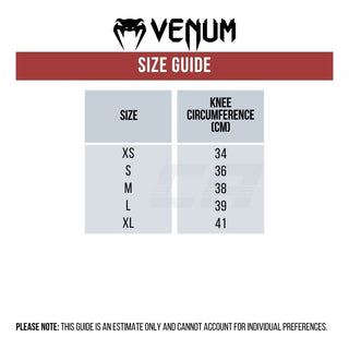 Genouillères Venum Kontact Noir-or