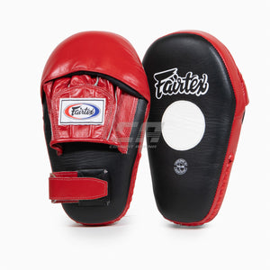 Coussinets de mise au point Fairtex Pro Angular FMV8 Noir-rouge