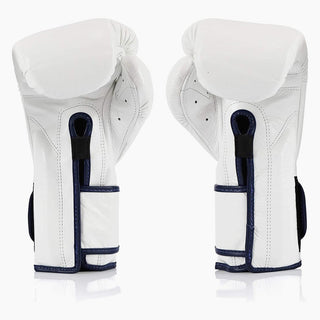 Guantoni Fairtex Mexican Style BGV9 Bianco-blu piping-Combat Arena