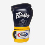 Guantoni Fairtex Mexican Style BGV9 Blu-blu-giallo-Combat Arena