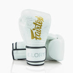 Gants de boxe Fairtex x Glory BGVG3 Blanc-or