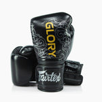 Gants de boxe Fairtex x Glory BGVG3 Noir-argent