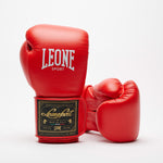 Guantoni Leone Sport Orlando Classico con velcro Rosso-Combat Arena