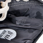 Gants de boxe Di Nardo avec lacets 16 Oz Gris-noir