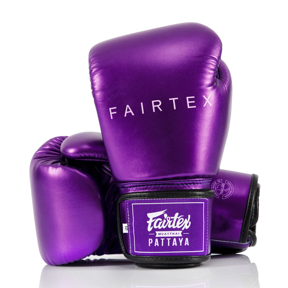 Gants de Muay Thai Fairtex Métallique BGV22 Violet