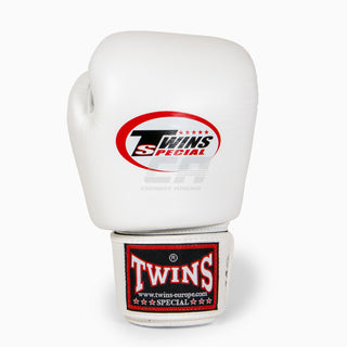 Gants de Muay Thai Twins Special BGVL3 Blanc