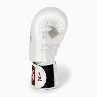 Gants de Muay Thai Twins Special BGVL3 Blanc