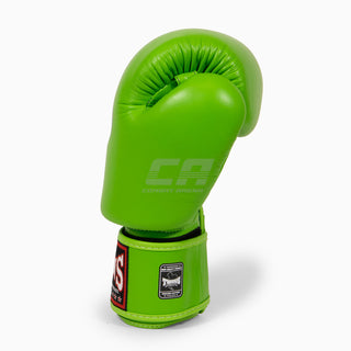 Gants de Muay Thai Twins Special BGVL3 Citron vert