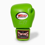 Gants de Muay Thai Twins Special BGVL3 Citron vert