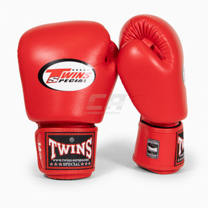 Gants de Muay Thai Twins Special BGVL3 Rouge