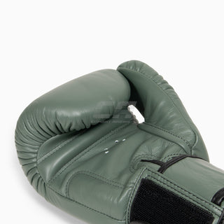 Gants de Muay Thai Twins Special BGVL3 Vert militaire