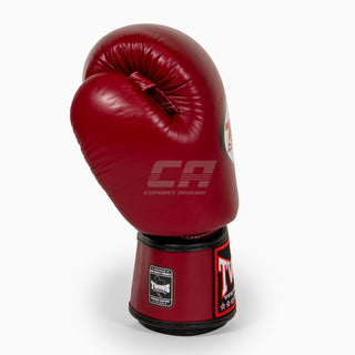Thaibokshandschoenen Twins Special BGVL3 Wijnrood