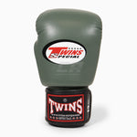 Gants de Muay Thai Twins Special BGVL4 Noir-vert-blanc