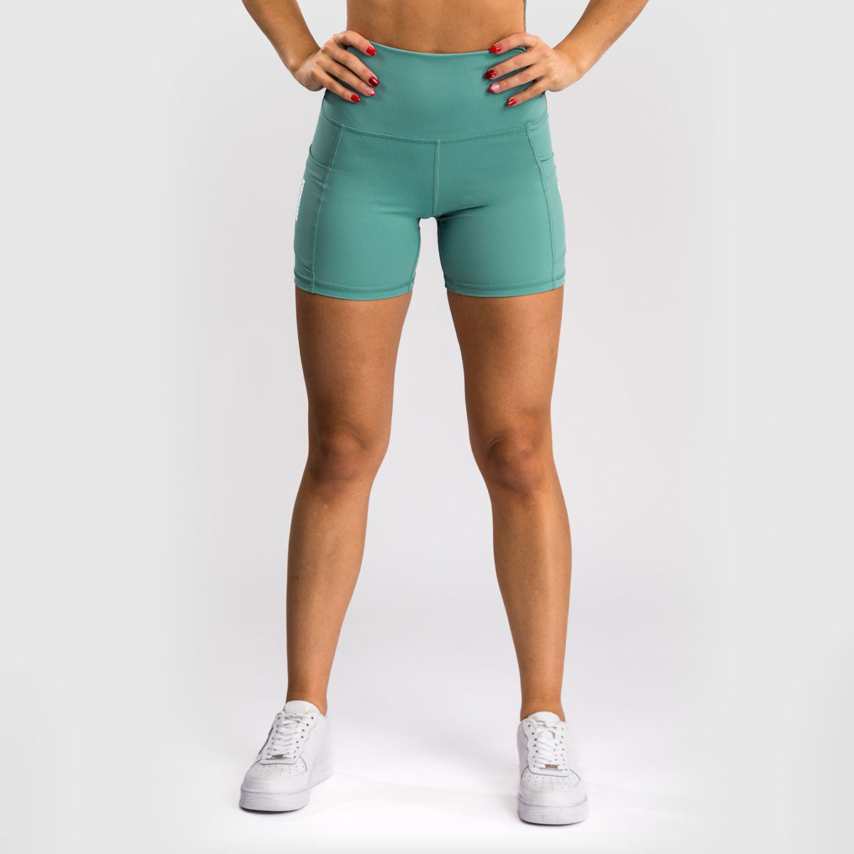 looksy Leggings corti da donna in cotone, lunghezza al ginocchio, estivi, yoga, sport, Magenta, S