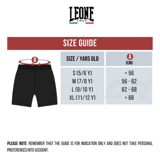 Korte broek kind boksen kind Leone Iconic AB232J