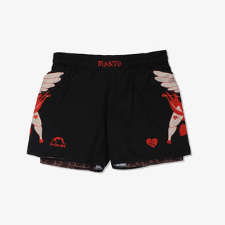 Shorts de MMA Manto Tuff Luv noir