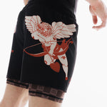 Shorts de MMA Manto Tuff Luv noir
