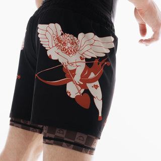 Shorts de MMA Manto Tuff Luv noir
