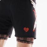 Shorts de MMA Manto Tuff Luv noir