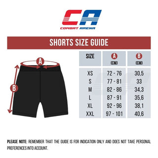 Shorts de kick-thai Combat Arena Shadow Warrior