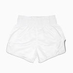Shorts de kick-thai Fairtex BS1935B Tempête Blanche