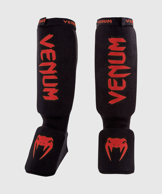 Protège-tibias avec protège-pieds à chaussette Venum Kontact