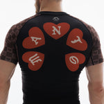 Rashguard Manto Tuff Luv korte mouwen zwart