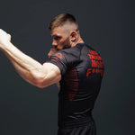 Rashguard Manto Fighting manches courtes Noir